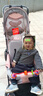 liuncy双胞胎婴儿推车前后坐二胎双人可坐躺轻便折叠儿童手推车 实拍图