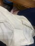 芬腾可安【精选】内裤女5A抑菌防卷边弹力纯棉裆蕾丝边三角裤4条装 浅兰/草绿/豆沙/米色 XXL 实拍图