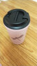 airt air 咖啡杯便携随手杯不倒塑料水杯防漏随身杯防烫杯子男女款咖啡杯 淡粉色-蜻蜓 实拍图