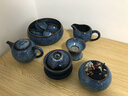 陶夭窑变茶具茶杯套装家用功夫整套哥窑泡茶壶办公室会客客厅陶瓷盖碗 13头窑变盖碗茶壶搭茶洗茶叶罐 实拍图