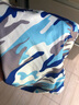 杉沓 魔术头巾围脖套男女 夏季冰丝防晒面罩冰袖套骑行面巾护颈钓鱼 冰丝面罩【迷彩蓝】 实拍图