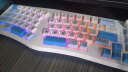 Alice80人体工学有线热插拔RGB机械键盘 星辰黑有线翡黄轴 实拍图