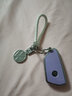 苏萌大众高尔夫8汽车钥匙套车id4xcrozz凌渡L包id3女id6揽境途昂壳扣 【D款】紫壳+带钻车标+白编织绳 实拍图