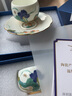 永丰源 国瓷永丰源幸福和鸣陶瓷茶壶散件自由搭配茶漏公道杯中式田园风 2头 杯碟（120ml） 实拍图