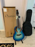 OVATION奥威逊CE44、CE48系列民谣吉他单板CE44C古典电箱琴葡萄音孔圆背 超薄加强版CE48P-RG加勒比渐变蓝 实拍图