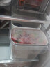 SP SAUCE日本冰箱冷冻沥水保鲜盒密封不串味食品储物盒厨房分类冷藏收纳盒 一篮两用系列三分格 7.5L 实拍图