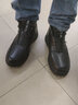 戈耐真皮商务休闲鞋男士秋冬季加绒加厚保暖二棉鞋靴防滑工作爸爸男鞋 真牛皮【羊毛+聚酯纤维混合】 42 码 (260mm) 实拍图