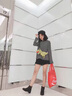 依零依蓓短靴女 2025春秋新品加女靴韩版单靴裸靴切尔西潮大码休闲鞋女 S600-单里 37 实拍图