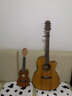 AUV23寸木质尤克里里初学者入门ukulele弹唱乌克丽丽初学小吉他乐器 23寸原木色 实拍图