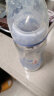 NUK宽口玻璃奶瓶婴儿奶瓶0-6月中圆孔硅胶蓝色240ml德国进口图案随机 晒单实拍图
