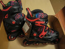 乐秀（ROADSHOW）轮滑鞋儿童溜冰鞋女童男童初学者可调滑轮鞋滑冰R906旱冰鞋直排轮 【锁轮款】绿色单鞋+礼包 L (36-39适合8岁+) 实拍图