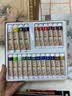 蒙玛特国画颜料工具套装初学者小学生儿童水墨画中国画入门24色6ML实用套装 实拍图