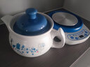 航方煎药壶砂锅全自动分体式家用中药壶养生壶中药锅中药煲智能煎药机陶瓷熬药电子砂锅熬药罐 【古风青花瓷】 4L 壶A+蓝白底座A 实拍图