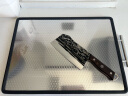 MAD SHARK不锈钢菜板砧板双面切菜板揉面板擀面板家居厨具粘板抗菌大号 魔方抗菌菜板48*35*2.3cm 晒单实拍图
