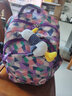 卡拉羊（KALA·Y）书包女生中学生初中生高中生小学生书包女校园韩版时尚轻便双肩包 紫色　糖果 加容版＊高年级 加容款＊ 实拍图