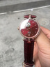 格雅（GEYA）手表女全自动机械手表镂空星空女表真钻皮带女士手表 送女友8216 实拍图