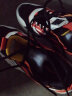 【惊鸿2.0】鸿星尔克运动鞋男缓震型跑鞋时尚撞色中国风休闲运动鞋耐磨防滑跑步鞋男子 正黑/橙红色 40 实拍图