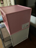 爱丽思（IRIS） 桌面收纳盒抽屉式办公室透明整理盒文具品塑料储物箱化妆收纳盒 四层 青色KC30R（29.5*13*20cm） 实拍图