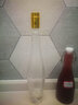 琉阳高档红酒瓶玻璃洋酒瓶玻璃酒瓶空瓶白酒玻璃瓶冰酒瓶装酒容器 卡扣保龄球375ml 实拍图