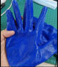 弘泉劳保手套耐磨汽修建筑工地工厂防滑防护加厚工业尼龙浸胶批发 加厚耐磨款 3倍耐磨 H858白蓝120只 M 实拍图