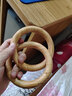 慈缘正堂 实木阴阳乾坤圈 一体无拼接桃木手镯木雕刻镯手把件男士随身把玩 桃木 乾坤圈 无拼接 外直径11cm 实拍图
