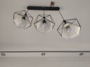 雷士（NVC）北欧现代简约圆形餐厅灯卧室吧台创意几何大气3头餐厅灯具 实拍图