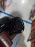 JJC 相机遮光罩 适用于索尼E 16-50mm镜头 A6500 A6400 A6300 A6100 A6000 ZV-E10 A6600微单保护配件 铝合金 黑色 实拍图