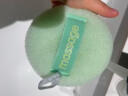 创艺老匠 3D按摩沐浴球 搓澡不散浴花球男女浴擦搓澡巾洗澡神器果绿1个装 晒单实拍图