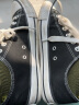 森馬（Senma）时尚简约青春系带低帮学生舒适休闲帆布鞋男 2122201 黑色 41码 实拍图