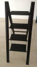 中创家用铝合金人字梯四步加厚踏板梯凳 可折叠室内轻便款黑色 89314 实拍图