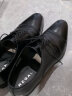 REGAL丽格商务正装鞋三接头皮鞋缝制鞋婚鞋德比鞋男士皮鞋男T62B BJP(黑色/日本进口牛皮革) 43 实拍图