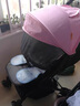 babynest双胞胎婴儿推车可坐可躺可拆分轻便折叠高景观新生儿童双人0-3岁 [酷炫黑+棉垫+全罩蚊帐]*2[四代] 实拍图