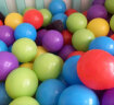 澳乐海洋球 彩色球加厚波波池小球池室内宝宝婴儿童玩具球马卡龙色系海洋球装7.0cm 200装 AL1818030403 实拍图