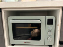 海氏家用电烤箱多功能40升大容量搪瓷内胆独立控温C40三代烤箱 绿 晒单实拍图
