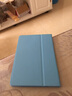 亖燚 苹果2021ipad保护套10.2皮套轻薄第九代全包8防摔9.7英寸air1支架mini6外壳 天蓝色（保护套+钢化膜） ipad10.2寸（第七代） 实拍图