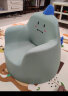 lamami 儿童沙发宝宝婴儿卡通高弹海绵皮艺女孩公主座椅学坐椅lamomi701 恐小蓝PULS（3~12岁） 海绵 51cm 实拍图