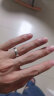 DR结婚对戒 BELIEVE系列甜蜜之吻 情侣钻石戒指男女 J10158/J10157 单女戒 晒单实拍图