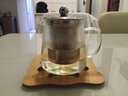 天城一品 玻璃茶壶花茶具沏茶带过滤器烧水壶冲茶器高温耐热 清逸壶 500ml 实拍图