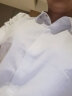 雀后衬衫女短袖职业白衬衣工作服工装气质正装夏装款 白色 XL 实拍图