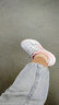 SKECHERS斯凯奇女鞋简约纯色运动鞋 轻质透气减震软底休闲鞋 12615/BKW 黑色/白色 35 实拍图
