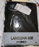 浪莎（LangSha）秋衣秋裤女美体内衣套装薄款女士保暖内衣打底 黑色/修身款 均码/修身款【适合80-150斤】 实拍图