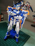 万代（BANDAI） 高达模型 mg  1/100 敢达模型拼装玩具 机甲机器人金刚玩具 MG 蓝色异端2L改型 实拍图