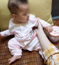 迪士尼童装儿童连体衣新生儿米奇米妮爬服婴幼儿纯棉前开衣服 黄色 12个月/身高80cm 晒单实拍图