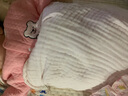 舒贝怡婴儿衣服新生儿连体衣满月宝宝哈衣春款周岁男女童爬爬服粉66CM 实拍图
