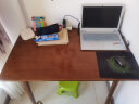 爱美舍（Aimeishe）书桌实木电脑桌现代简约简易写字职员桌办公桌椅 胡桃色单桌(无椅子) 100*60*75 实拍图