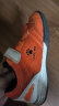 卡尔美（KELME）儿童足球鞋魔术贴免系带碎钉TF透气学生球鞋6873003 荧光橙 34 实拍图