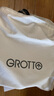 GROTTO个乐流浪包中号子母包托特松弛感通勤斜挎单肩包礼物 经典黑 小号 实拍图