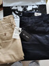 七匹狼休闲裤男士夏季商务休闲薄款冰爽透气直筒中高腰潮流夏装长裤子 卡其色 32A 实拍图