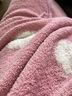 爱慕内衣秋冬舒适半边绒睡衣女家居服套装绵绵冬季AM466801粉165 实拍图
