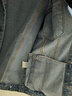 真维斯（JEANSWEST）夹克男士2025春夏季牛仔夹克痞帅潮工装翻领外套男蓝色L 实拍图